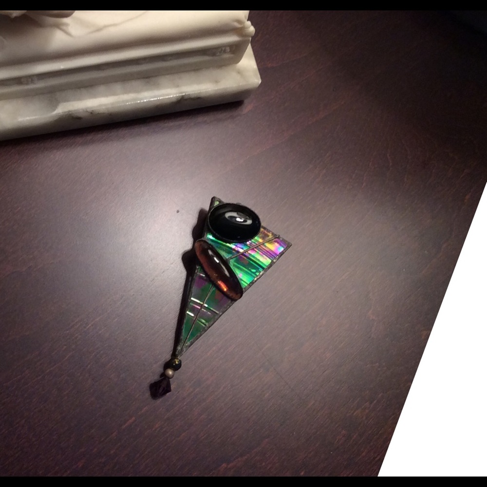 UNIQUE Stained Glass Pin